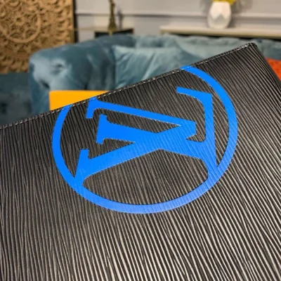 Клатч Louis Vuitton Pochette Jour GM M68199 Epi Leather "Navy Blue" фото № 5