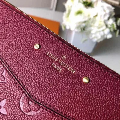 Клатч Louis Vuitton Monogram Empreinte Daily Pouch Clutch Bag 2018 "Purple" фото № 4