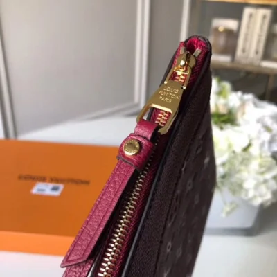 Клатч Louis Vuitton Monogram Empreinte Daily Pouch Clutch Bag 2018 "Purple" фото № 5