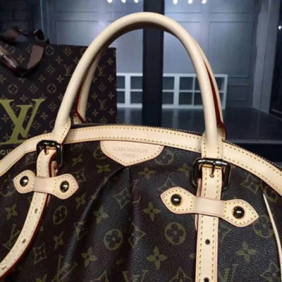 Сумка Louis Vuitton M40144 Tivoli GM Tote Bag Monogram Canvas "Brown" фото № 6