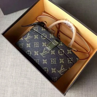 Сумка Louis Vuitton M40275 Twisted Box By Rei Frank Gehry Tote Bag Monogram Canvas "Brown" фото № 10
