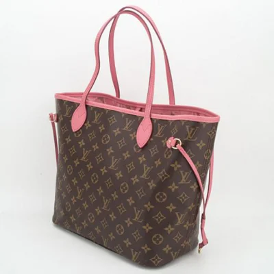 Сумка Louis Vuitton M40939 Neverfull MM Shoulder Bag Monogram Canvas "Brown" фото № 4
