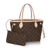 Сумка Louis Vuitton M41000 Neverfull PM Shoulder Bag Monogram Canvas "Brown"