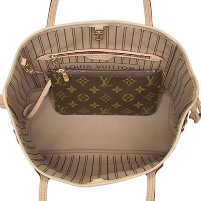 Сумка Louis Vuitton M41000 Neverfull PM Shoulder Bag Monogram Canvas "Brown" фото № 8