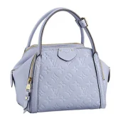 Сумка Louis Vuitton M41042 Marais BB Tote Bag Monogram Empreinte Leather "Blue"