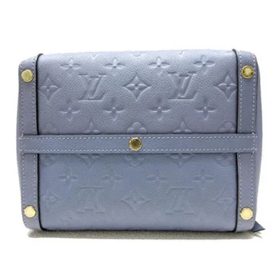 Сумка Louis Vuitton M41042 Marais BB Tote Bag Monogram Empreinte Leather "Blue" фото № 5