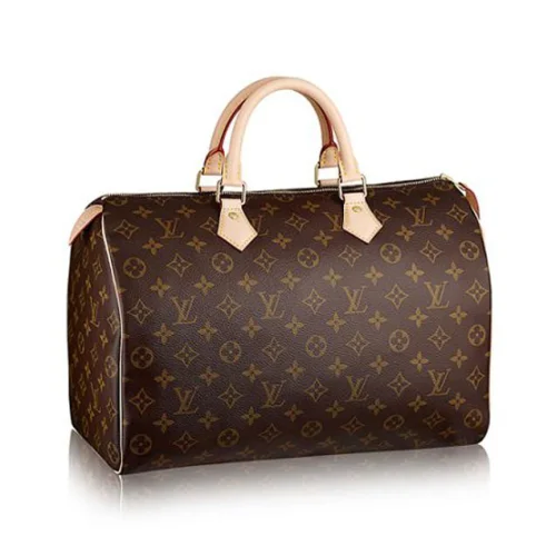Сумка Louis Vuitton M41107 Speedy 35 Tote Bag Monogram Canvas "Brown"