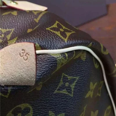 Сумка Louis Vuitton M41107 Speedy 35 Tote Bag Monogram Canvas "Brown" фото № 8