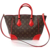 Сумка Louis Vuitton M41537 Phenix PM Tote Bag Monogram Canvas "Brown"