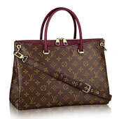 Сумка Louis Vuitton M41599 Pallas Tote Bag Monogram Canvas "Brown"