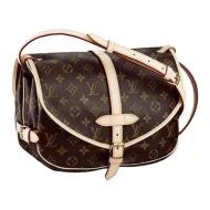 Сумка Louis Vuitton M42256 Saumur Crossbody Bag Monogram Canvas "Brown"