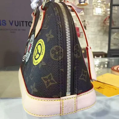 Сумка Louis Vuitton M43230 Alma BB Tote Bag Monogram Canvas "Brown" фото № 8