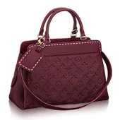 Сумка Louis Vuitton M43249 Vosges MM Tote Bag Monogram Empreinte Leather "Purple"