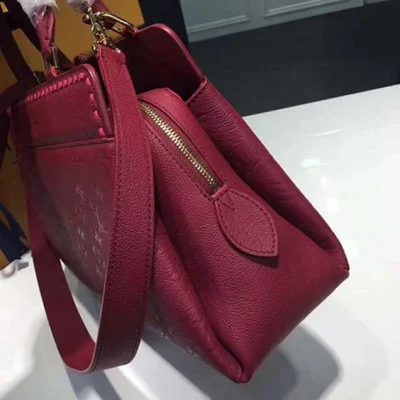 Сумка Louis Vuitton M43249 Vosges MM Tote Bag Monogram Empreinte Leather "Purple" фото № 4