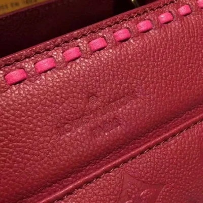 Сумка Louis Vuitton M43249 Vosges MM Tote Bag Monogram Empreinte Leather "Purple" фото № 9