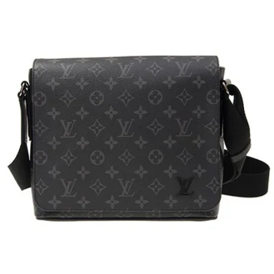 Сумка Louis Vuitton M44000 District PM Messenger Bag Monogram Eclipse Canvas "Black" фото № 2