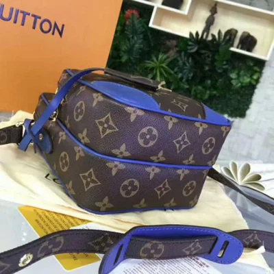 Сумка Louis Vuitton M45233 Amazone Slate Messenger Bag Monogram Canvas "Brown" фото № 6