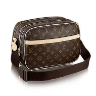 Сумка Louis Vuitton M45254 Reporter PM Messenger Bag Monogram Canvas "Brown"