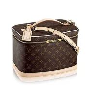 Косметичка Louis Vuitton M47280 Nice Monogram Canvas "Brown"