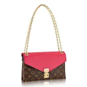 Сумка Louis Vuitton M50070 Pallas Chain Shoulder Bag Monogram Canvas "Brown"