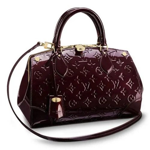 Сумка Louis Vuitton M50423 Santa Monica Tote Bag Monogram Vernis "Chocolate"