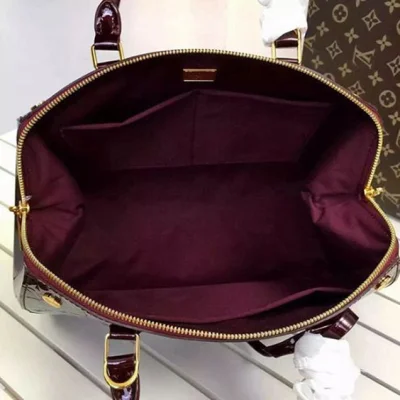 Сумка Louis Vuitton M50423 Santa Monica Tote Bag Monogram Vernis "Chocolate" фото № 9