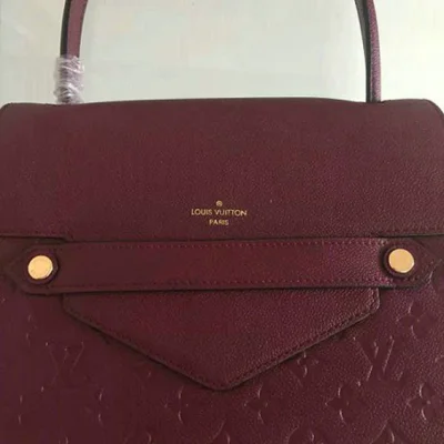 Сумка Louis Vuitton M50440 Trocadero Tote Bag Monogram Empreinte Leather "Purple" фото № 5