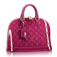 Сумка Louis Vuitton M50561 Alma PM Tote Bag Monogram Vernis "Purple"