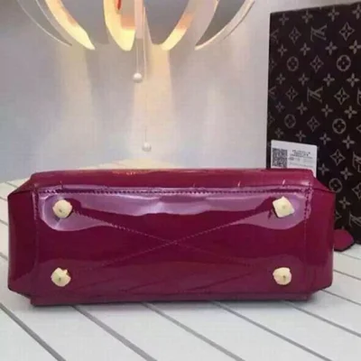 Сумка Louis Vuitton M50581 Montaigne BB Tote Bag Monogram Vernis "Pink" фото № 5