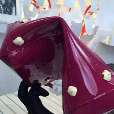 Сумка Louis Vuitton M50581 Montaigne BB Tote Bag Monogram Vernis "Pink" фото № 7