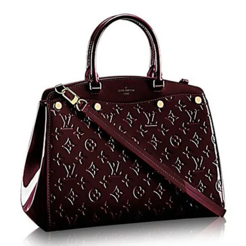Сумка Louis Vuitton M50597 Brea MM Tote Bag Monogram Vernis "Chocolate"