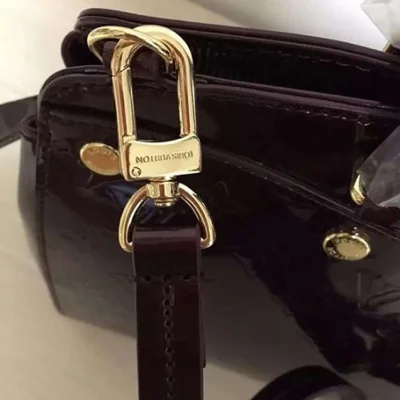 Сумка Louis Vuitton M50597 Brea MM Tote Bag Monogram Vernis "Chocolate" фото № 6