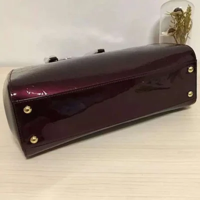 Сумка Louis Vuitton M50597 Brea MM Tote Bag Monogram Vernis "Chocolate" фото № 7