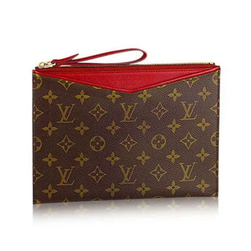 Клатч Louis Vuitton M60729 Pochette Pallas Monogram Canvas "Brown"
