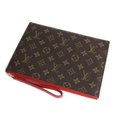 Клатч Louis Vuitton M60729 Pochette Pallas Monogram Canvas "Brown" фото № 4