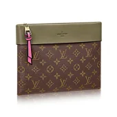 Клатч Louis Vuitton M64034 Pochette Tuileries Monogram Coated Canvas "Brown"