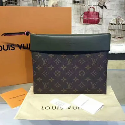 Клатч Louis Vuitton M64034 Pochette Tuileries Monogram Coated Canvas "Brown" фото № 4 Клатч Louis Vuitton M64034 Pochette Tuileries Monogram Coated Canvas "Brown" фото № 4