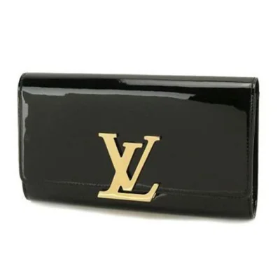 Клатч Louis Vuitton M90083 Louise Monogram Vernis "Black" фото № 2