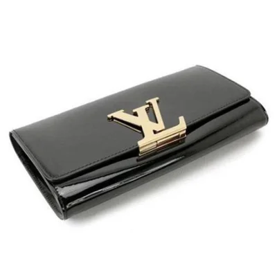 Клатч Louis Vuitton M90083 Louise Monogram Vernis "Black" фото № 3