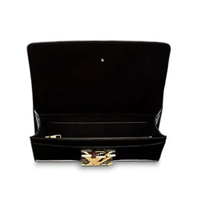 Клатч Louis Vuitton M90083 Louise Monogram Vernis "Black" фото № 8