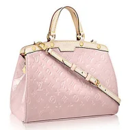 Сумка Louis Vuitton M90927 Brea MM Tote Bag Monogram Vernis "Pink"