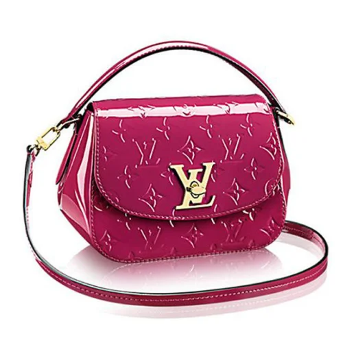 Сумка Louis Vuitton M90943 Pasadena Crossbody Bag Monogram Vernis "Pink"