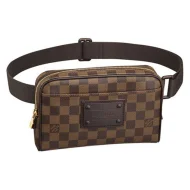 Сумка Louis Vuitton N41101 Bumbag Brooklyn Hip Pack Damier Ebene Canvas "Brown"