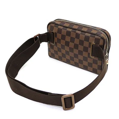 Сумка Louis Vuitton N41101 Bumbag Brooklyn Hip Pack Damier Ebene Canvas "Brown" фото № 4