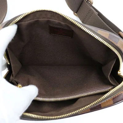 Сумка Louis Vuitton N41101 Bumbag Brooklyn Hip Pack Damier Ebene Canvas "Brown" фото № 9