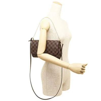 Сумка Louis Vuitton N41129 Favorite MM Damier Ebene Canvas "Brown" фото № 10 Сумка Louis Vuitton N41129 Favorite MM Damier Ebene Canvas "Brown" фото № 10