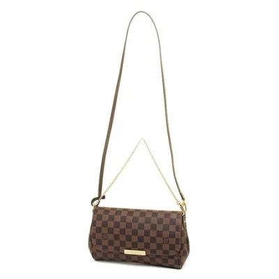 Сумка Louis Vuitton N41129 Favorite MM Damier Ebene Canvas "Brown" фото № 5 Сумка Louis Vuitton N41129 Favorite MM Damier Ebene Canvas "Brown" фото № 5