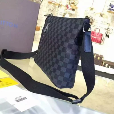 Сумка Louis Vuitton N41211 Mick PM Messenger Bag Damier Graphite Canvas "Graphite" фото № 3