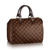 Сумка Louis Vuitton N41365 Speedy 25 Tote Bag Damier Ebene Canvas "Brown"