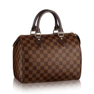Сумка Louis Vuitton N41365 Speedy 25 Tote Bag Damier Ebene Canvas "Brown"